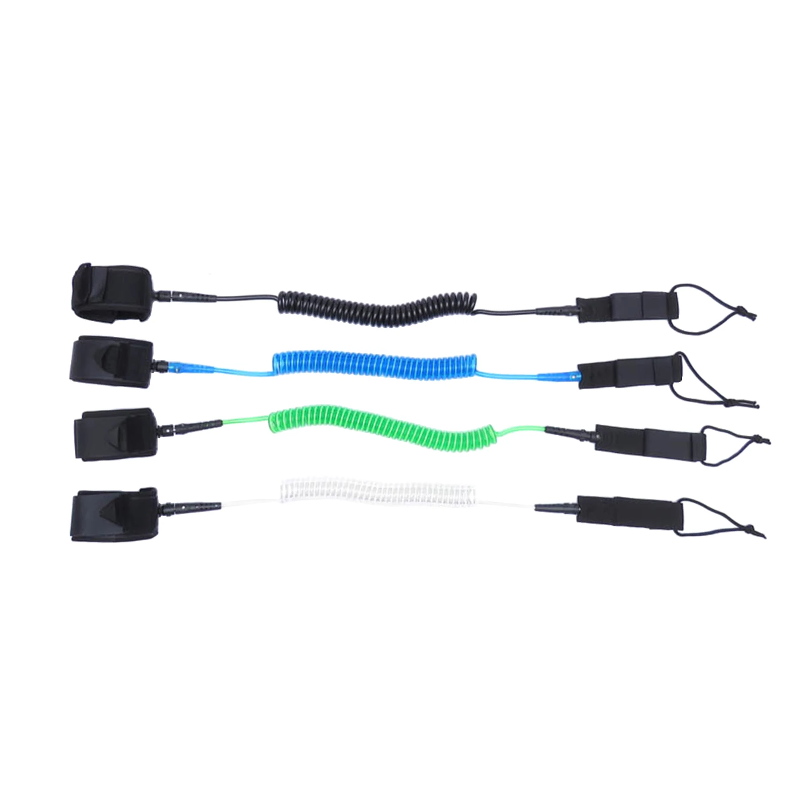 

Surfing Ankle Leash TPU Longboard Coiled Stand Up Paddle Board Leg Rope