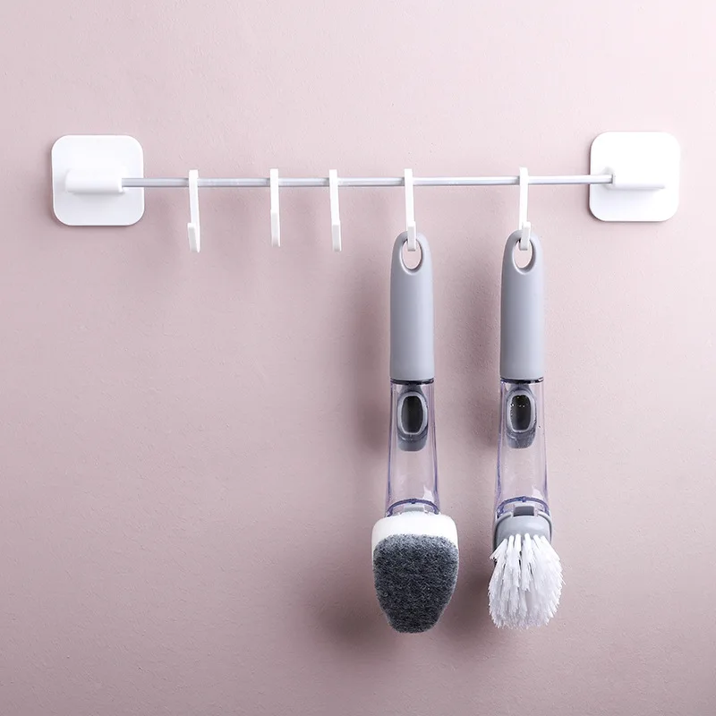 Щетка для мытья посуды с дозатором моющего средства | Дом и сад