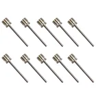 Футбольный Насос, газовый насос с иглой мяч для регби, баскетбольный мяч адаптеры для клапана Пневматический контакт, адаптеры из нержавеющей стали для футбольных баскетбольных мячей