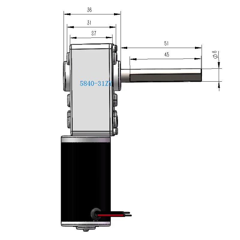 Электродвигатель постоянного тока с высоким крутящим моментом 12 В 24 вольт |
