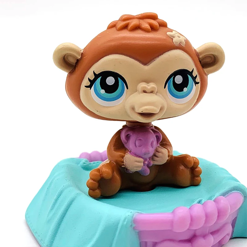 Игрушечные модели животных LPSLittle зоомагазин обезьяна кошка щенок старые игрушки