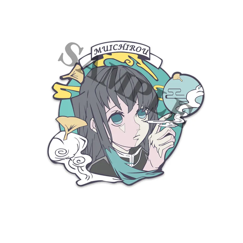 

Anime Demon Slayer Kimetsu No Yaiba Tokitou Muichirou Badge Button Brooch Pins Cosplay Cartoon Collection Clothing Decor Gifts