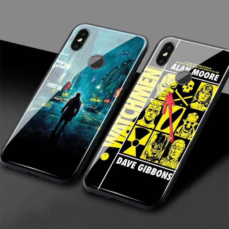 Постер Watchmen мягкий силиконовый чехол из закаленного стекла для телефона Xiaomi Mi 8 9