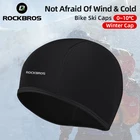 ROCKBROS ветрозащитная термальная велосипедная шапка бандана Спортивная быстросохнущая повязка на голову для лыжного спорта бега велосипедная шапка мужской головной платок для езды на велосипеде