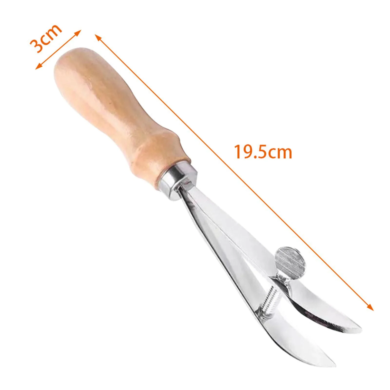 

Leathercraft Adjustable Edger Cutter Leather Making Tools Blank Holder Scriber Leather crafting tools, line markers, sewing