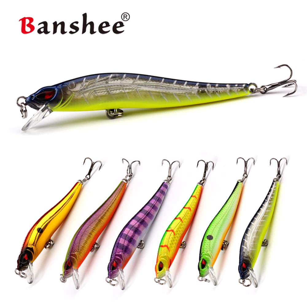 Banshee дайвинг с неглубоким погружением Jerkbait искусственная приманка для ловли