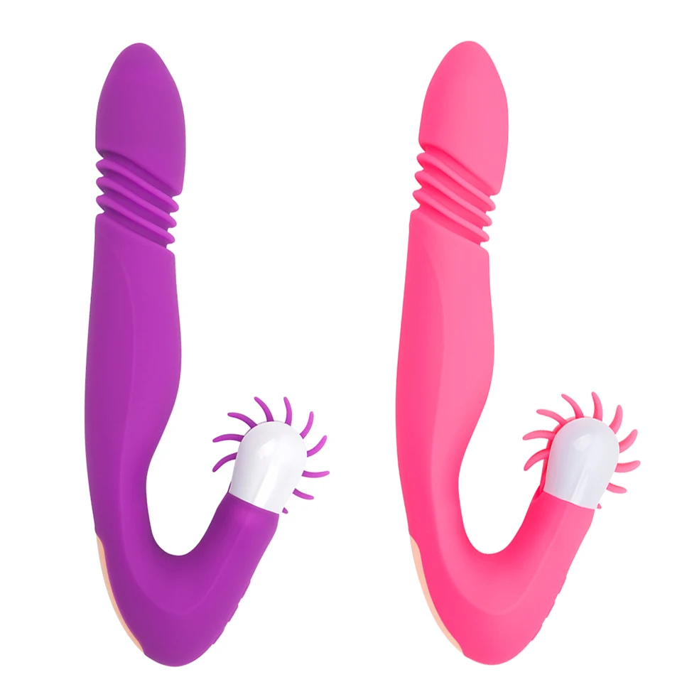 Эротический фаллоимитатор вибратор оральный секс язык лизание клитор точка G