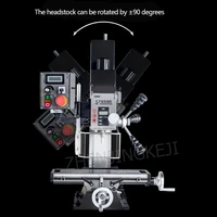 Household Miniature Drilling and Milling Machine Small Bench Drill Miniature Milling Machine Small Drilling and Milling Machine