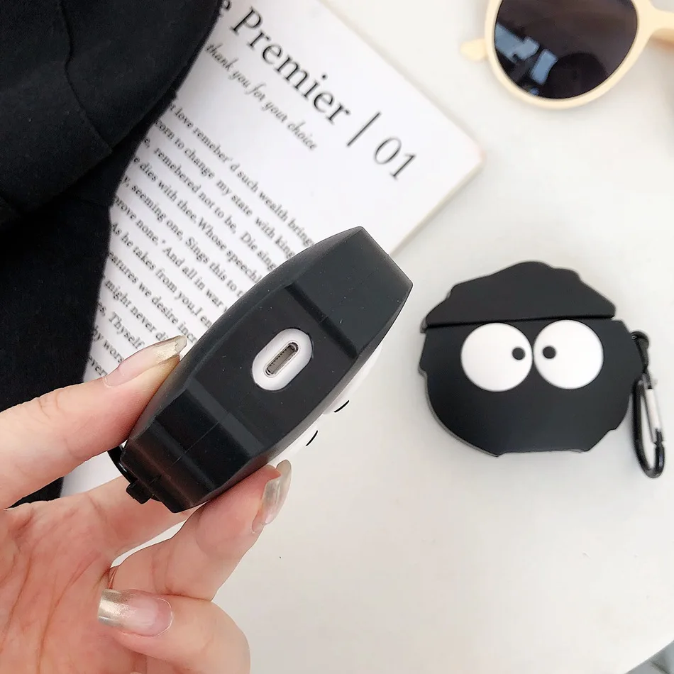 Bluetooth палка для Беспроводной заряжать наушники чехол для AirPods 2 чехол силиконовый Симпатичный мягкий чехол для MacBook Air стручки чехол брелок коробка Coque