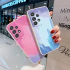 Чехол A32 для Samsung A51, чехол для Samsung A52, A71, A50, A72, A31, A12, A21S, A 32, 51, A42, A20S, A20, A10S, A02, акварельный силиконовый чехол