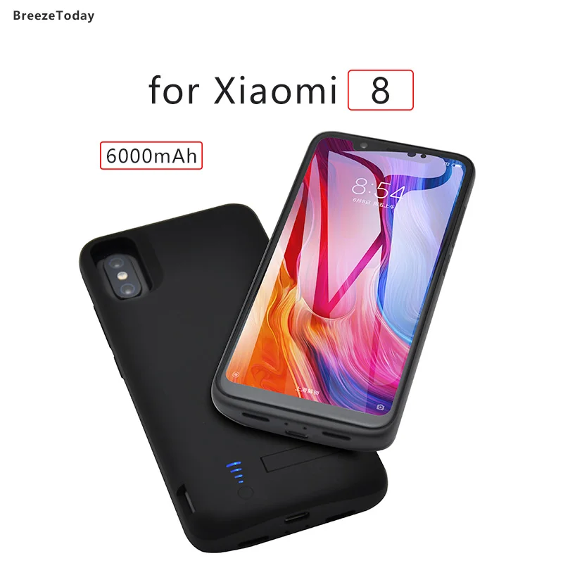 Чехол для зарядного устройства чехол аккумулятора Xiaomi 8 Mi зарядки внешний