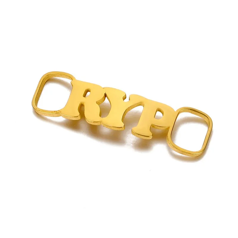 Индивидуальное Название обуви Пряжка персонализированные высококачественные