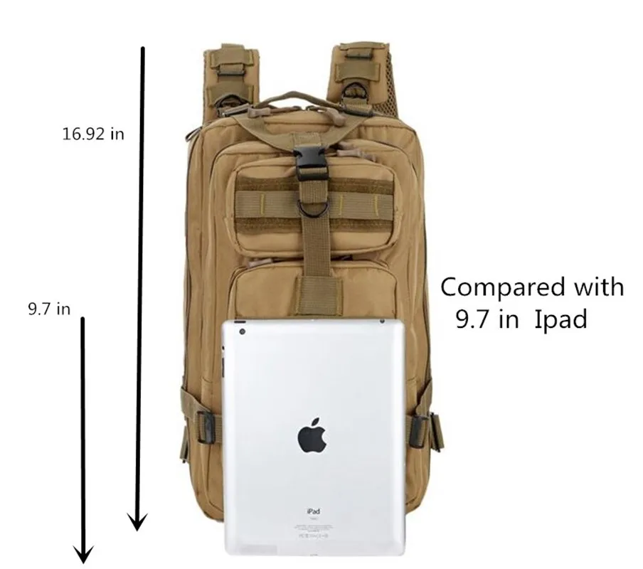 Мужские армейские тактические рюкзаки 30 л военные штурмовые сумки армейский
