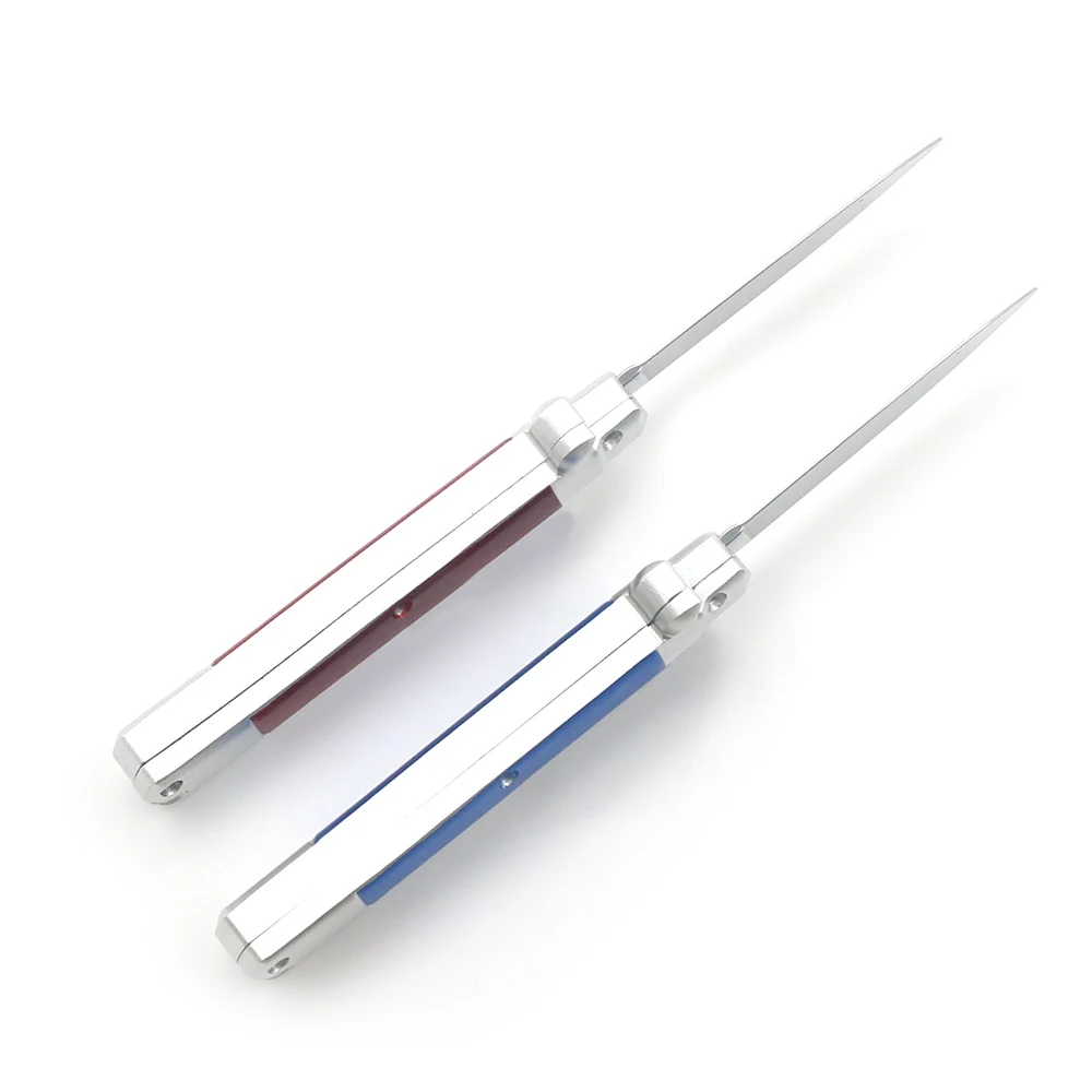 SF 4-Color Mini OTF Outdoor Hunting Survival Knife 440 Mirror Blade Two-Color Alumina Handle EDC Camping Adventure Tool - купить по