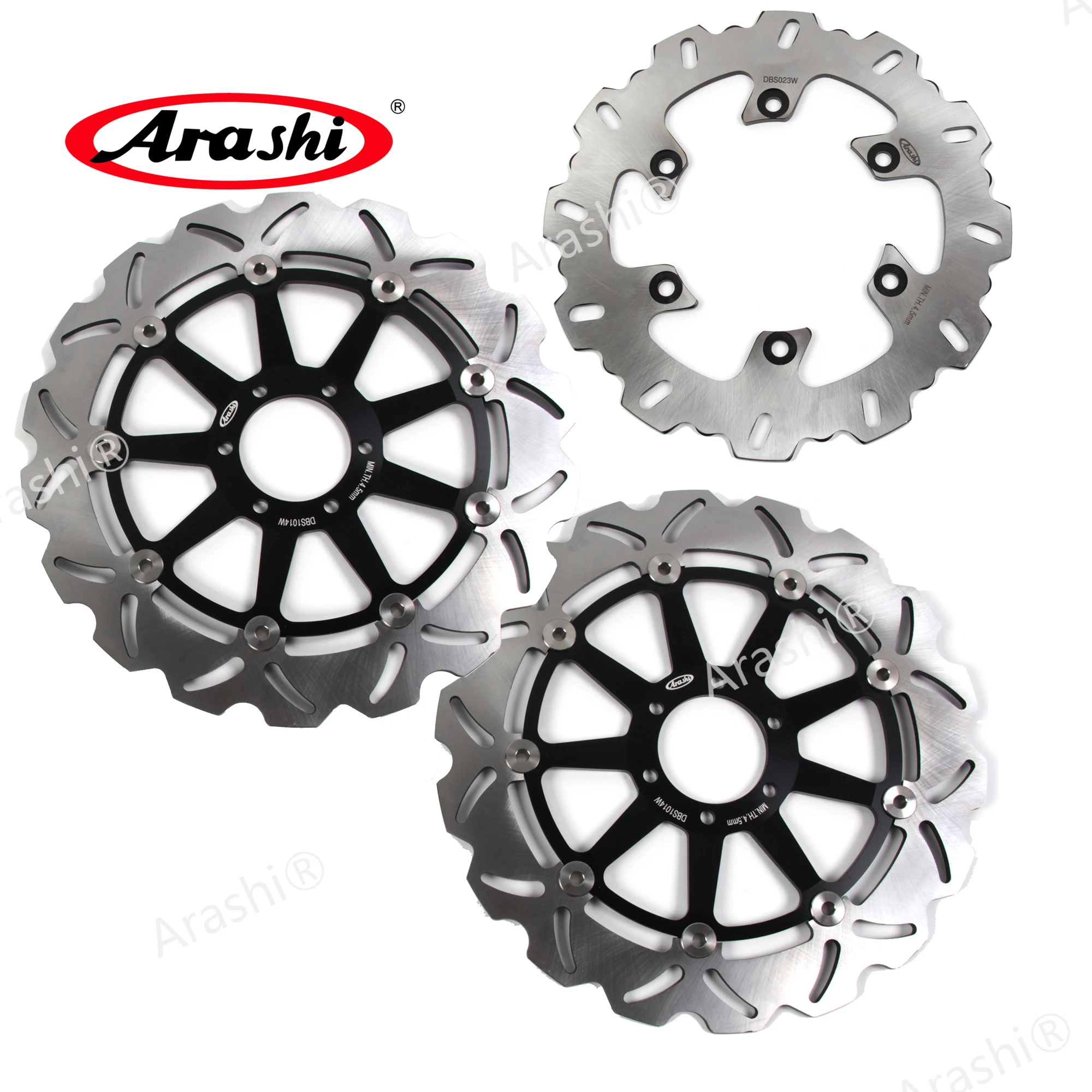 

ARASHI For DUCATI SS SUPERSPORT 800 2003 2004 2005 CNC Front Rear Brake Rotors Disc JUNIOR 400 1992 1993 1994 1995 1996 1997