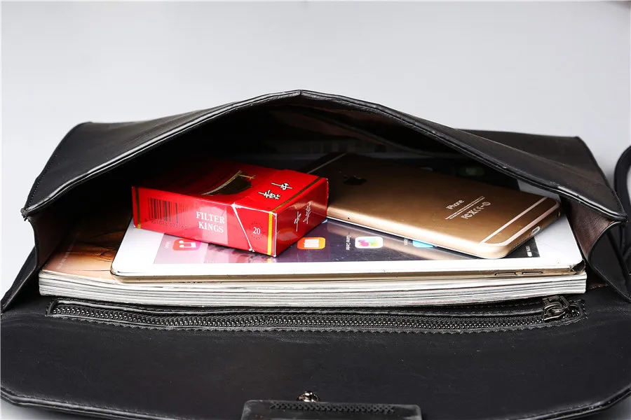 Офисные Сумки конверты для мужчин тонкие сумки через плечо мужской мессенджер