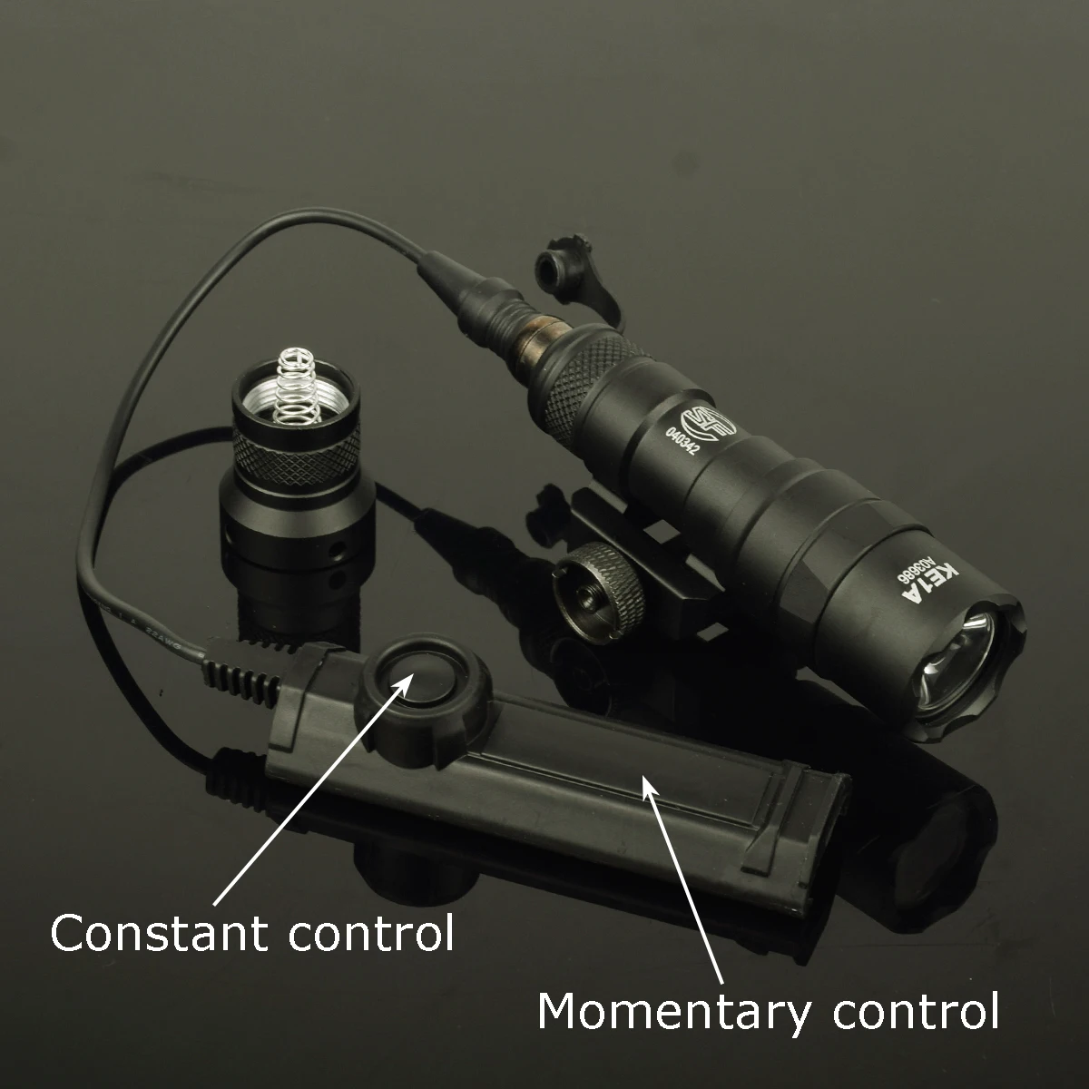 Тактический фонарь M300 M300B для мини разведчика охоты 400 люмен оружия светодиодный
