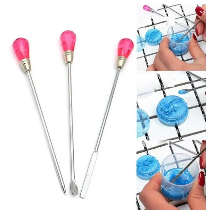 3 шт./компл. пигмент УФ Смола форма сделай сам ремесла Инструменты для