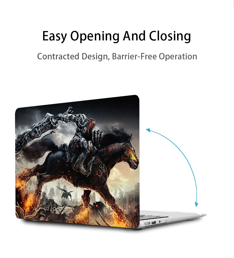 MTT чехол с принтом для Apple Macbook Pro retina 13 15 с сенсорной панелью для ноутбука mac book air 11 13,3 Новинка 12 дюймов жесткий чехол