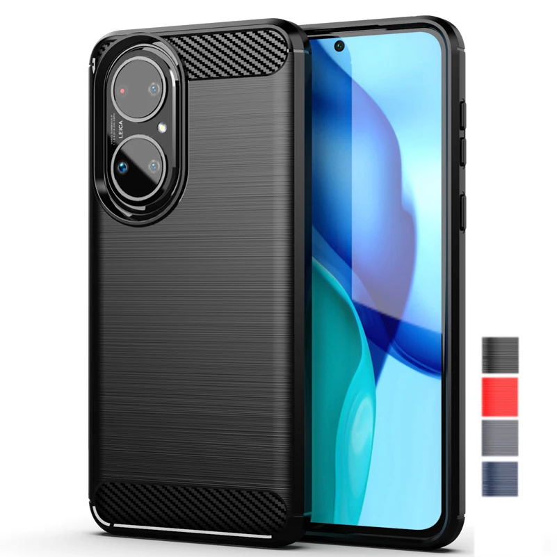 Прочный чехол для Huawei P50 P40 P30 P20 Pro P50E P10 Plus P9 P8 Lite 2017 P Smart S 2021 2019 задняя крышка
