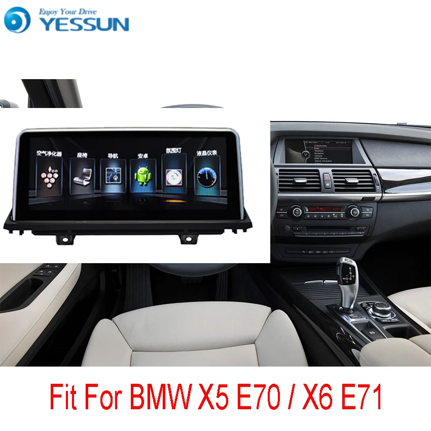 YESSUN для BMW X5 E70 / X6 E71 2007 ~ 2014 Android Автомобильная магнитола Мультимедиа Аудио Видео