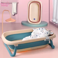 infant shining folding bath tub increase and thicken large size 0 6 years newborn baby products bath seat bathtub for kids