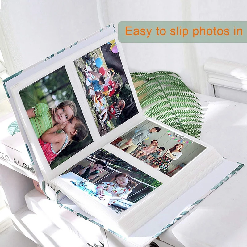 Акция! Художественный фото альбом скольжения чехол с 200 карманами 6X4 дюйма-Семья