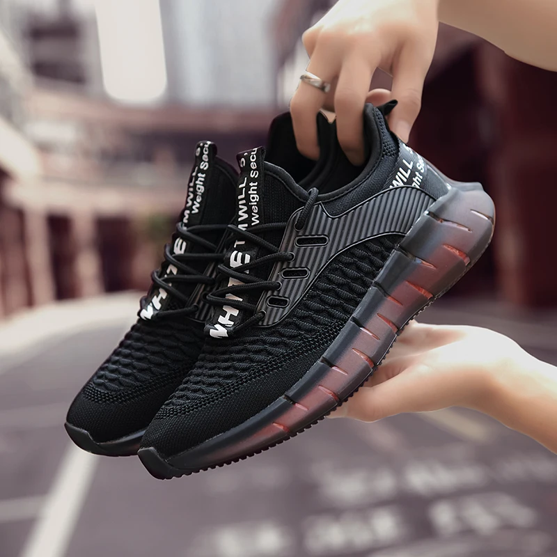 Женские и мужские кроссовки дышащая обувь для бега уличная спортивная модная