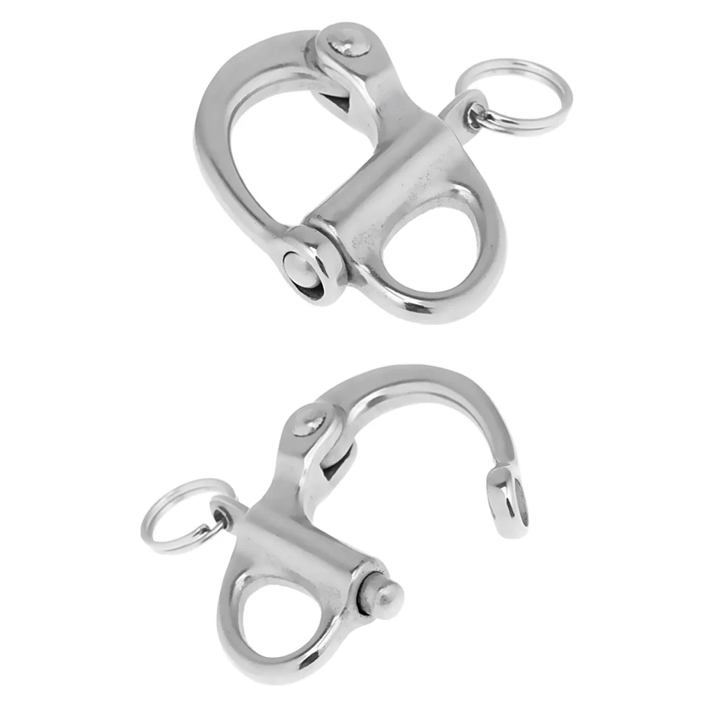 

2 шт., Скоба из нержавеющей стали для Парусников, 5, 2 х2, 8 см