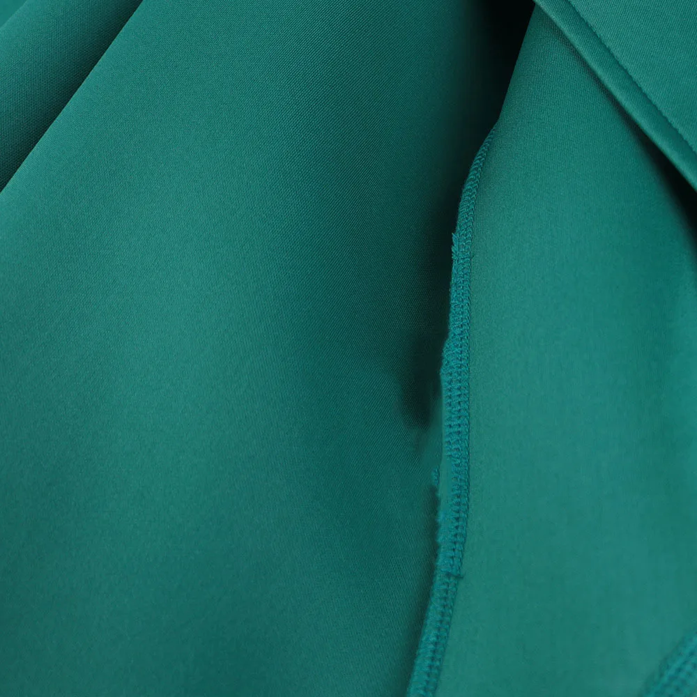 

Western Style Fashion Temperament Women's Summer Dresses 2021 Oversize Casual African Irregular High Waist Puff Sleeve V-neck