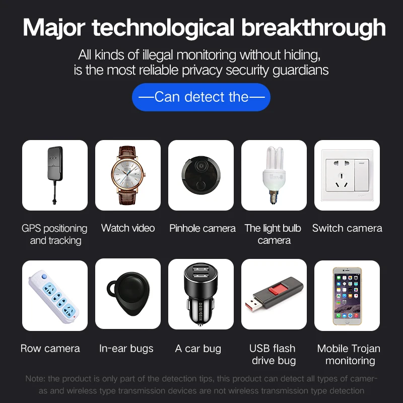 Многофункциональный детектор T8 антиперьевая камера мини записи объектив