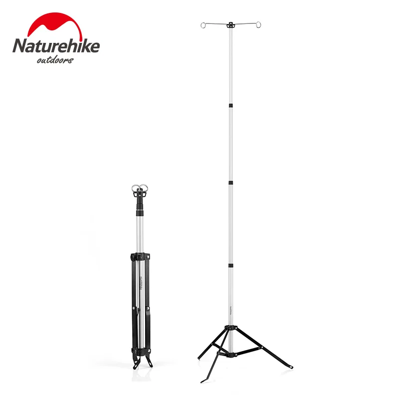 

Naturehike Camping Lamp Pole Camp Light Holder Telescopic Tripod Lamp Bracket Outdoor Camping Removable Camping Tool Accessories