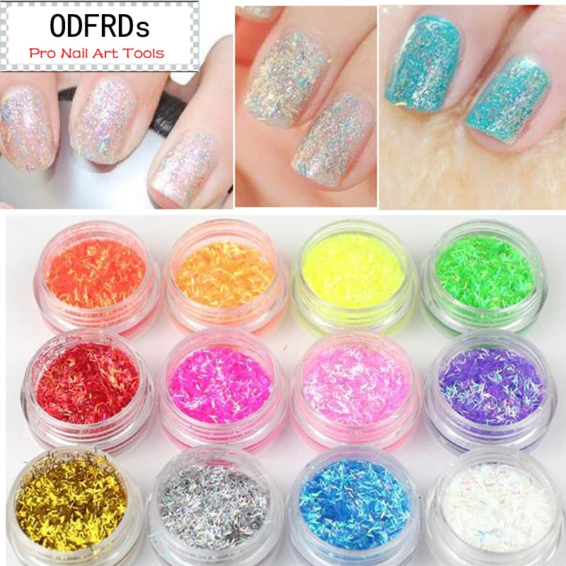 Модные украшение для ногтей Лазерная Светоотражающая маленькая полоса Вспышка