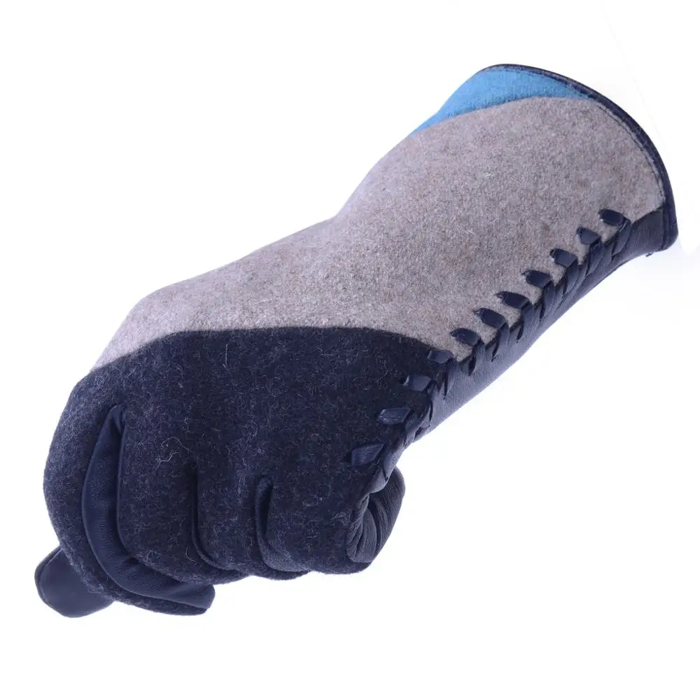 Женские перчатки из овчины с сенсорным экраном|Женские перчатки| |