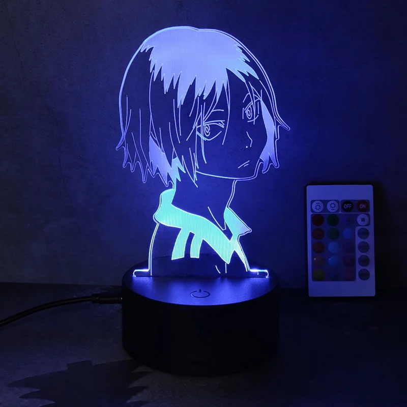 

Led Room Light Anime Boku no Hero Seven Deadly Sin Table Lamp Bedroom Deco Indoor Lighting Remote Control Child Gift Night Light