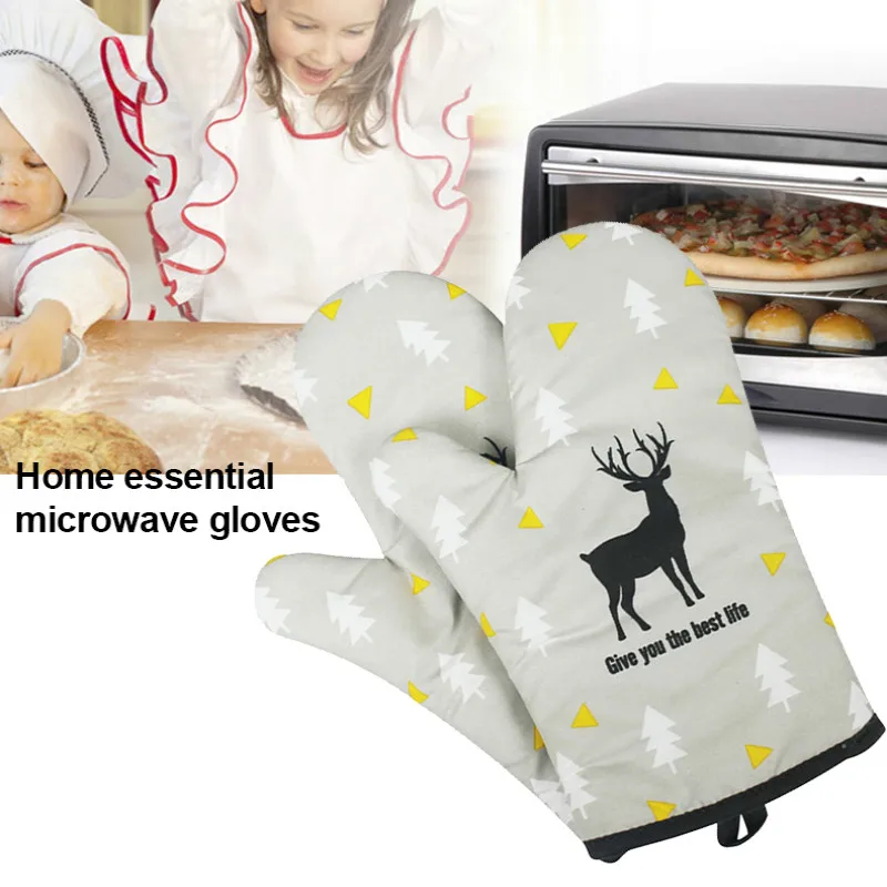 Non slip рукавицы для микроволновой печи утепленная выпечки Пособия по кулинарии
