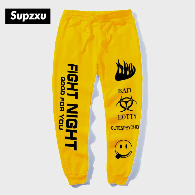 Spring new autumn brand trend men's and women's jogging track pants trousers sportswear high quality bodybuilding | Мужская