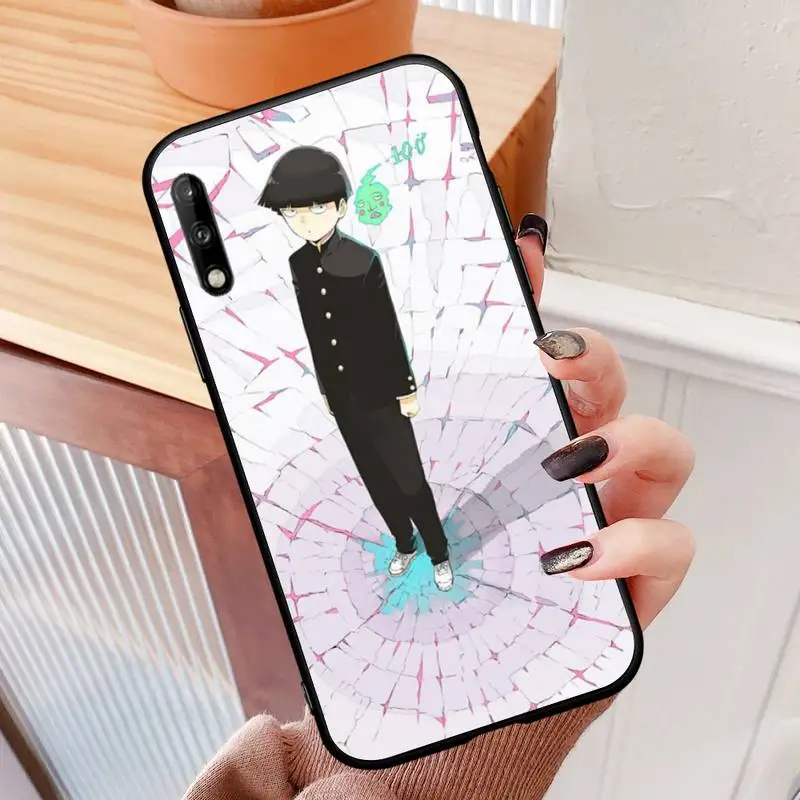 

Anime Mob Psycho 100 Phone Case for Huawei P9 p10 p20pro p30lite p30pro p40pro p40lite SMART2019 Funda capa