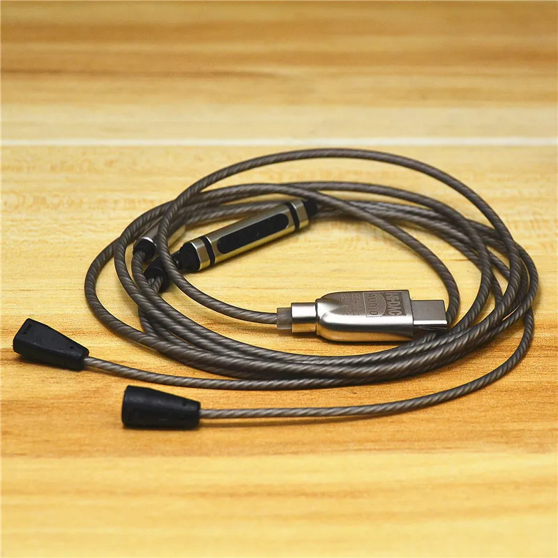 ЦАП декодирование типа c ALC5686 чип адаптер для Sennheiser Ie8 IE80 IE8I Для Shure MMCX Se215 SE846