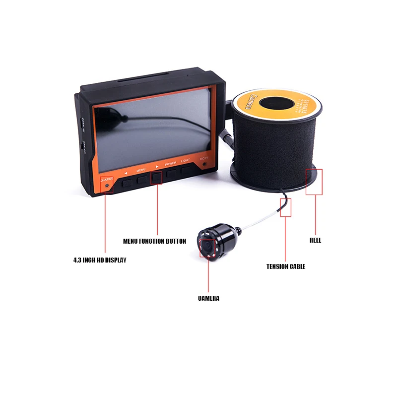 Скидка FY-WF03 визуальный якорь рыболовный прицел HD с ночным видением рыболовный трактор подводная камера