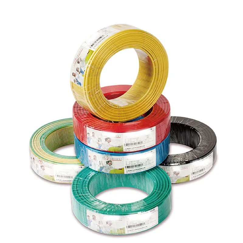 1/2/5/10/50Meters BV0.5mm² PVC Insulated Wire Electronic Cable BV Hard White/Black/Red/Yellow/Blue/Green Color | Обустройство дома