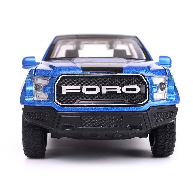 Высокое качество 1:32 Raptor F150 звукосниматель сплава модель имитация металла звук и