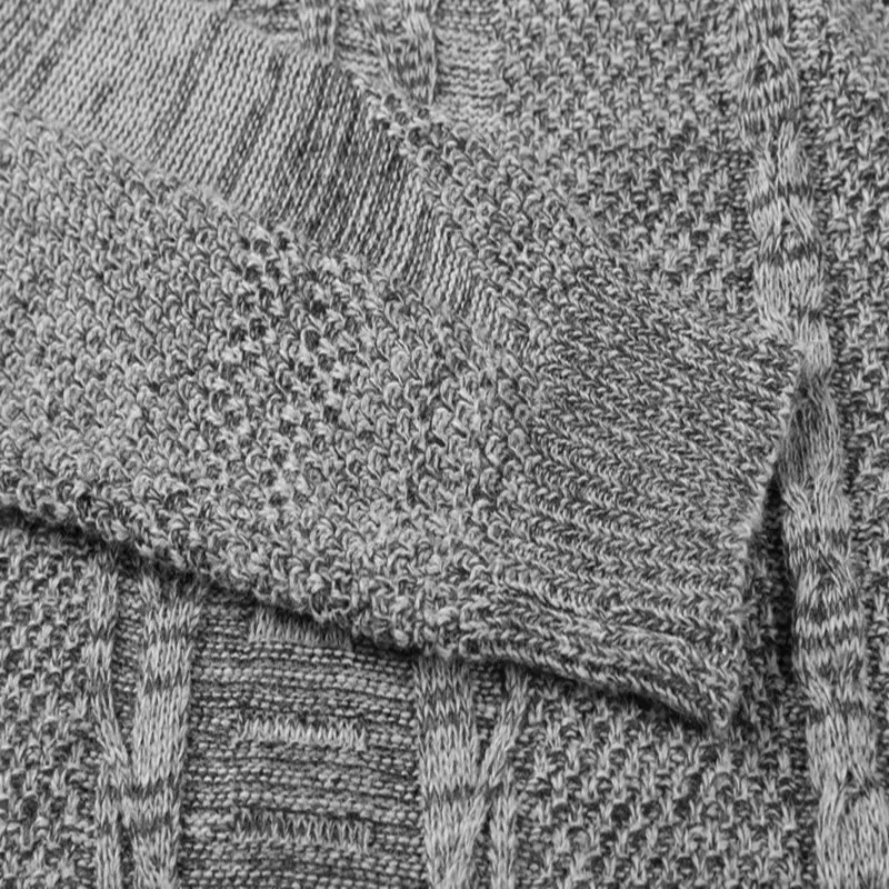 

Men's O-neck Cotton Pullover Autumn Winter Warm Solid Long Sleeve Perfect Quality Comfortable Clothes Knitted Casual Sweater