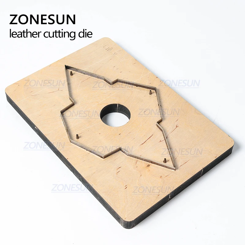 ZONESUN D4 индивидуальный дизайн кожаный женский кошелек штамповочный резак
