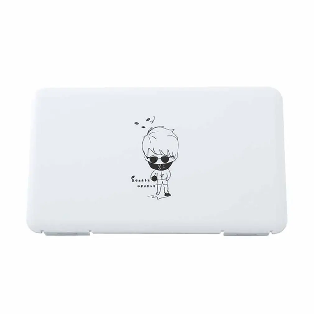 Портативный органайзер для масок лица пыленепроницаемый влагостойкий держатель