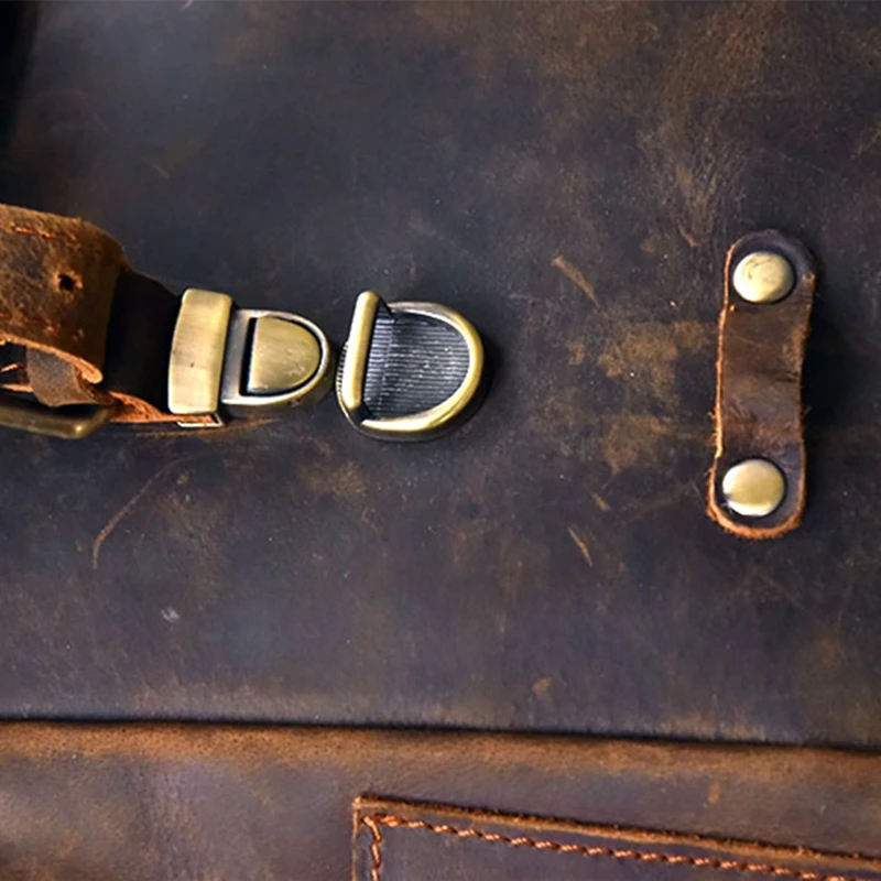 Мужской рюкзак из 2018 натуральной кожи в стиле преппи|Мужские рюкзаки| |