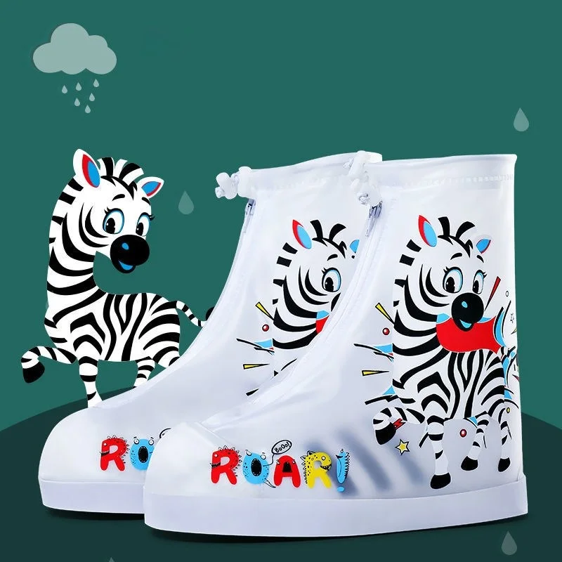 Новинка чехол от дождя Cartton для маленьких девочек и мальчиков нескользящая