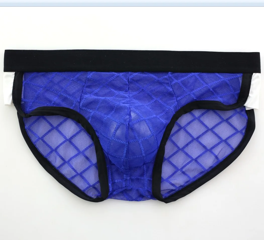 Мужское нижнее белье сетчатые прозрачные сексуальные шорты дышащие Прозрачные U