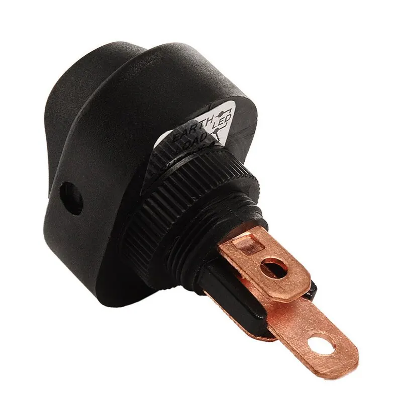 5 шт. красный светодиодный переключатель 30 А для автомобиля 12 В постоянного тока