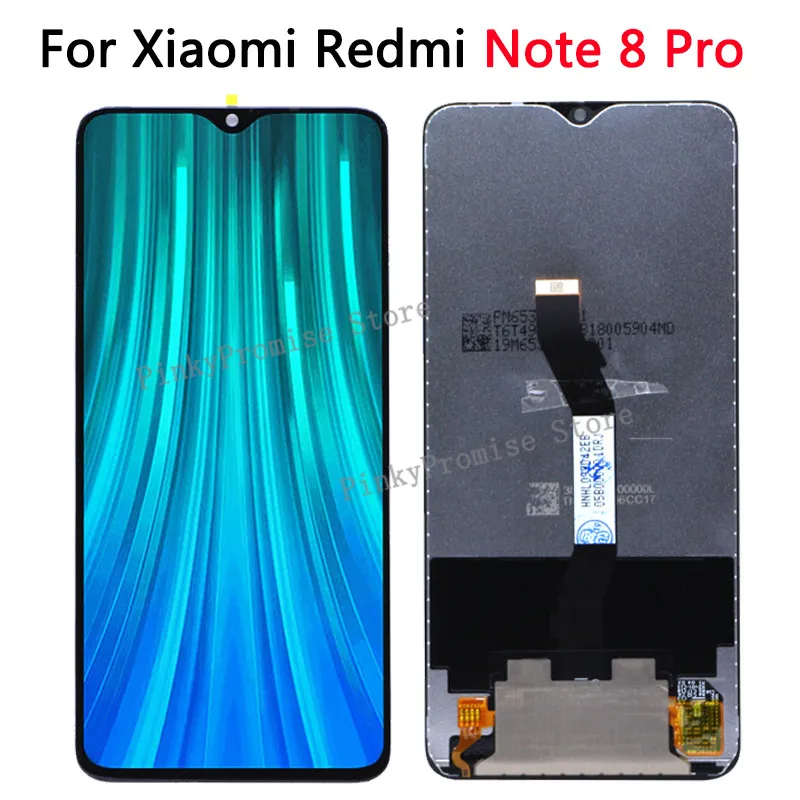 ЖК дисплей для Xiaomi Redmi Note 8 сенсорный экран с дигитайзером в сборе Pro сменный